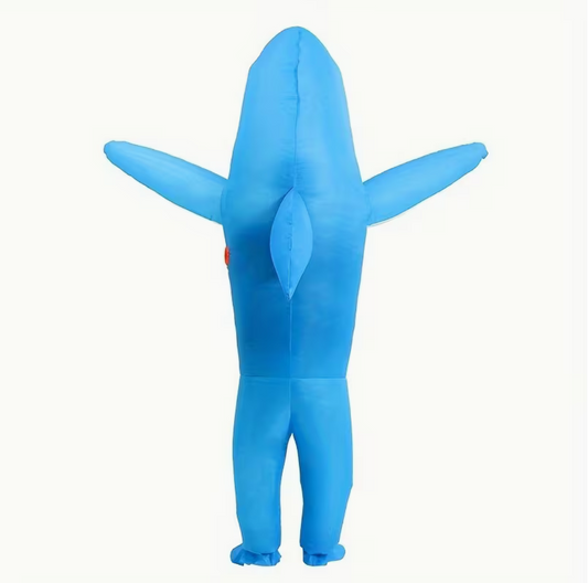 Halloween Inflatable Shark Costume for Adults