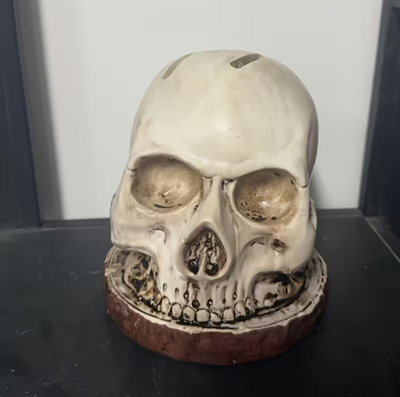 Skull Knife Holder & Skeleton Knife Stand