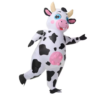 Inflatable Cow Costume for Adults