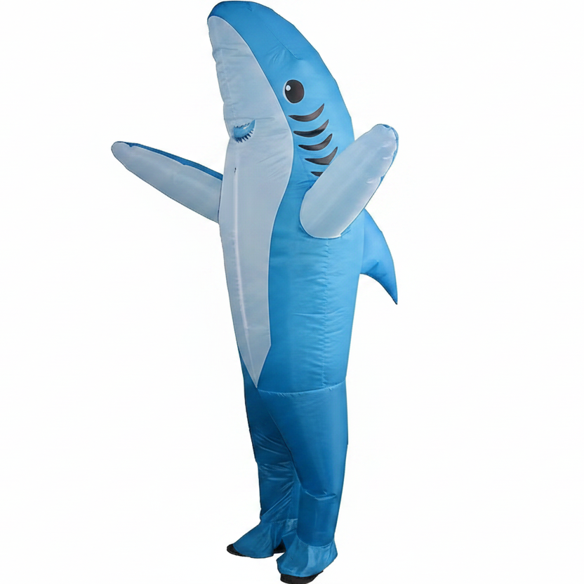 Halloween Inflatable Shark Costume for Adults