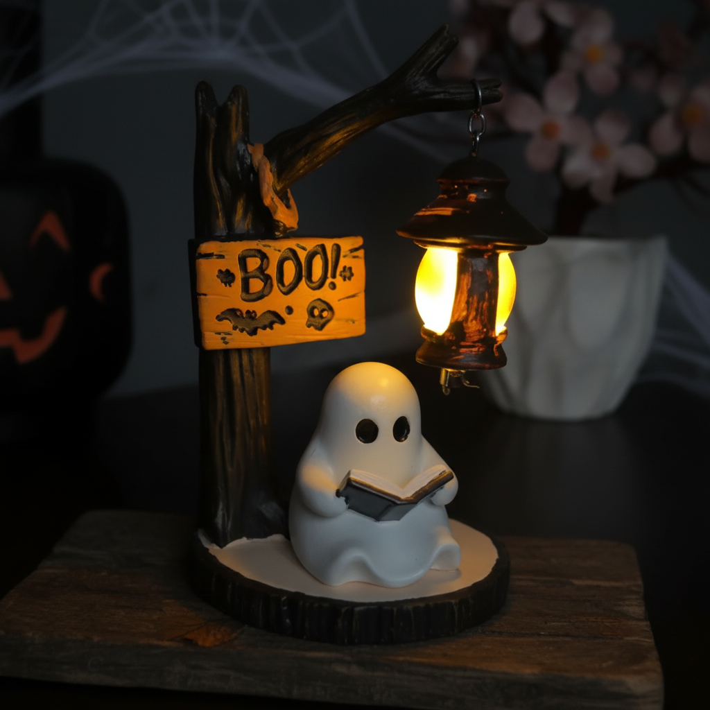 Ghost Lamp – Haunted Halloween Glow Light