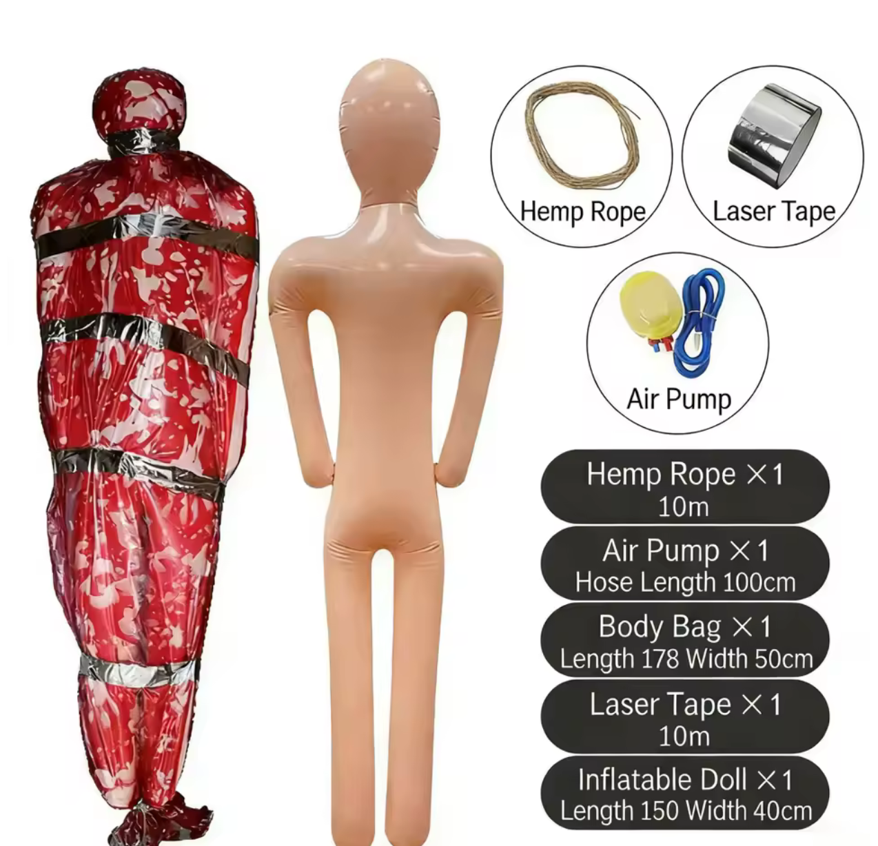 Hanging Victim Bag Halloween Prop