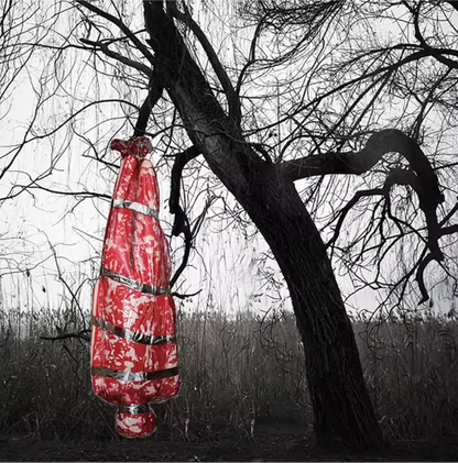 Hanging Victim Bag Halloween Prop