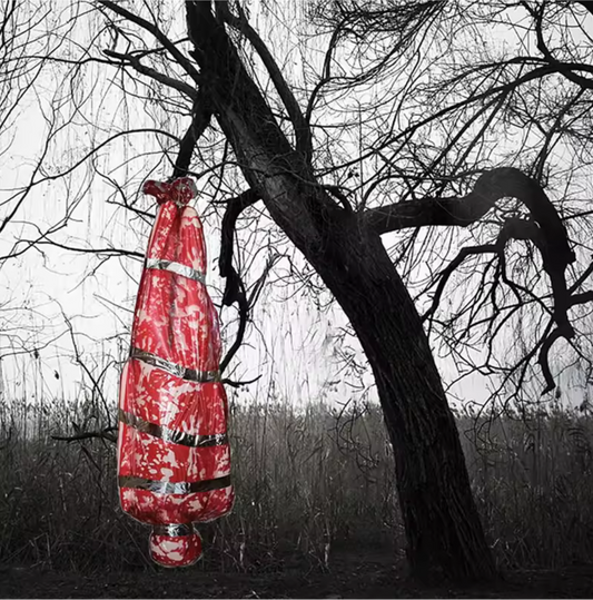 Hanging Victim Bag Halloween Prop