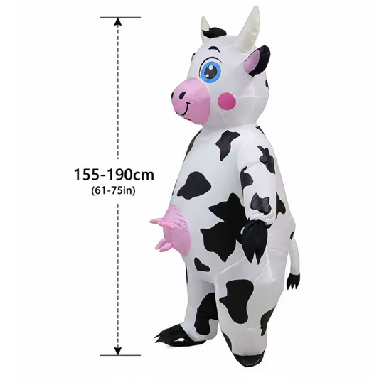 Inflatable Cow Costume for Adults
