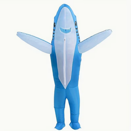 Halloween Inflatable Shark Costume for Adults