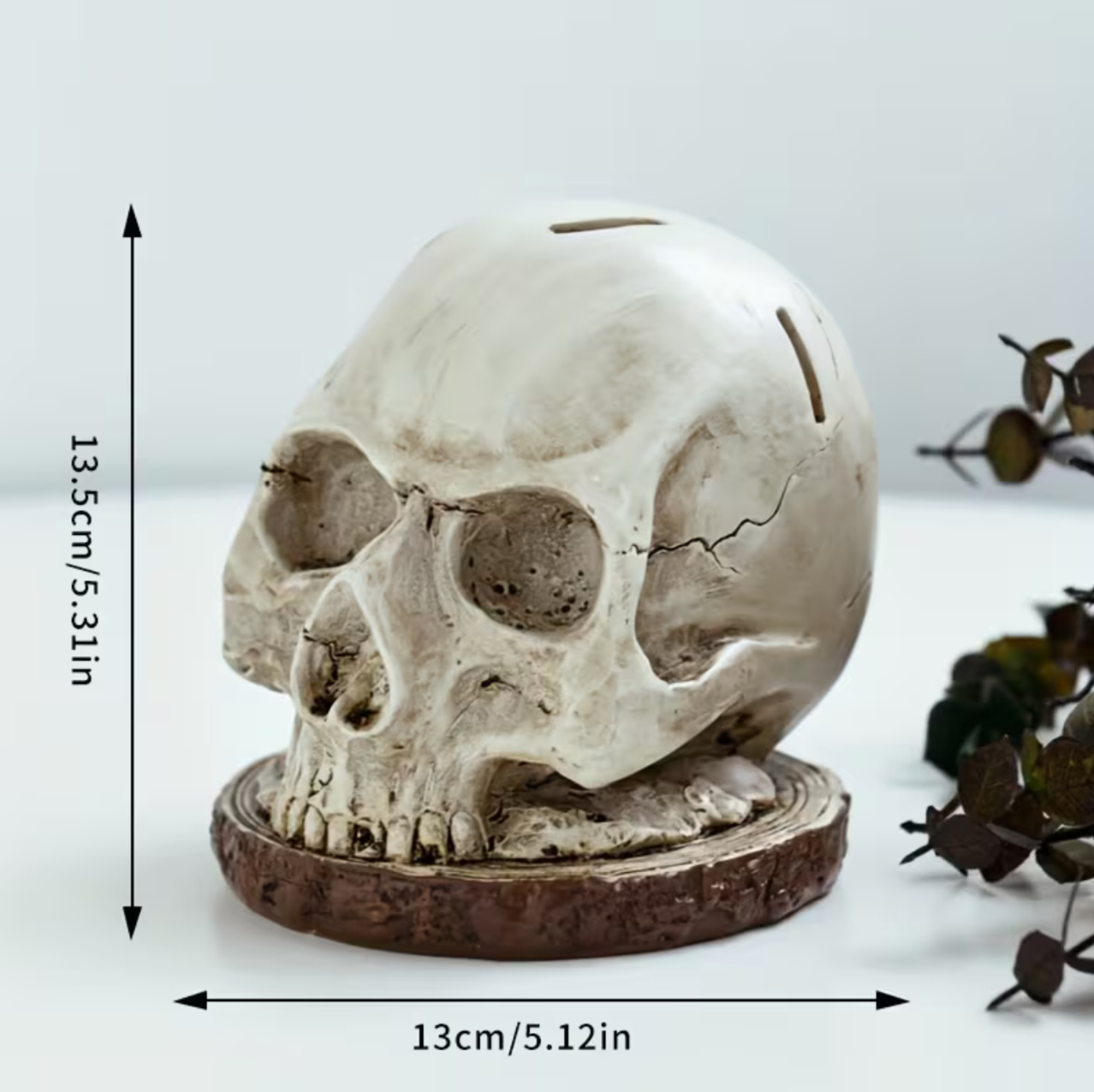 Skull Knife Holder & Skeleton Knife Stand