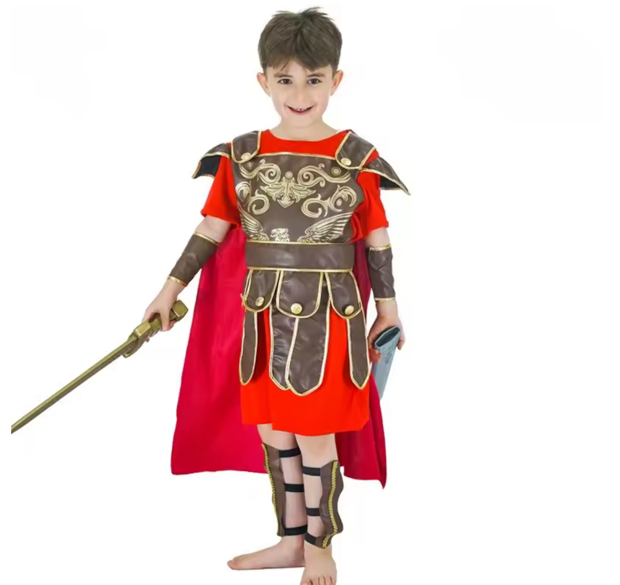 Kids Roman Gladiator Halloween Costume