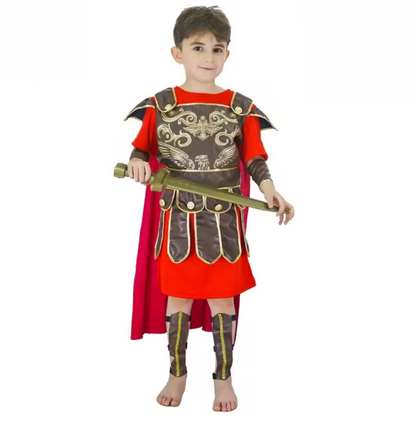 Kids Roman Gladiator Halloween Costume