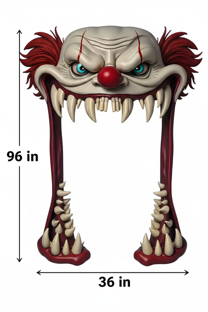 Clown Door Frame Decoration Dimensions