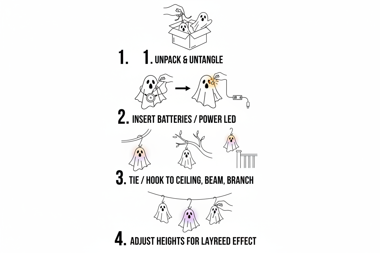 Ghost Lanterns Installation Guide