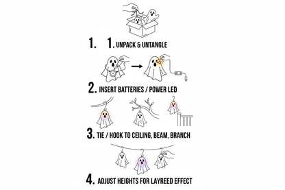 Ghost Lanterns Installation Guide