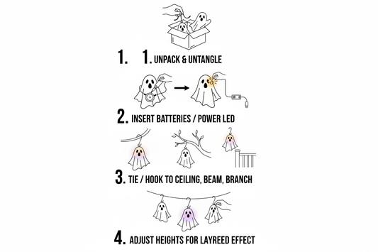 Ghost Lanterns Installation Guide