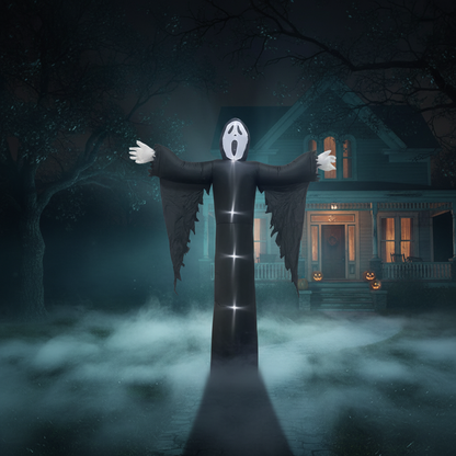 Giant Inflatable Ghostface Halloween Decoration