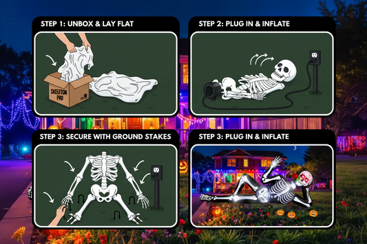 Inflatable Skeleton Installation Guide